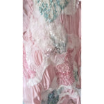 Felt Shawl- Powder Pink- Silk/ Wool