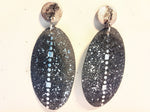 Earrings- Black and White